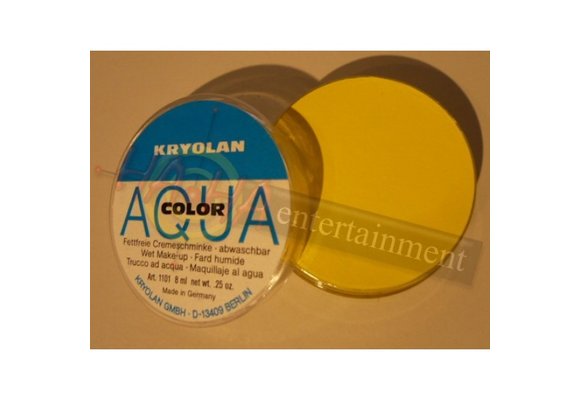 Kryolan - Aqua Color 8ml - Licht Geel - SALE