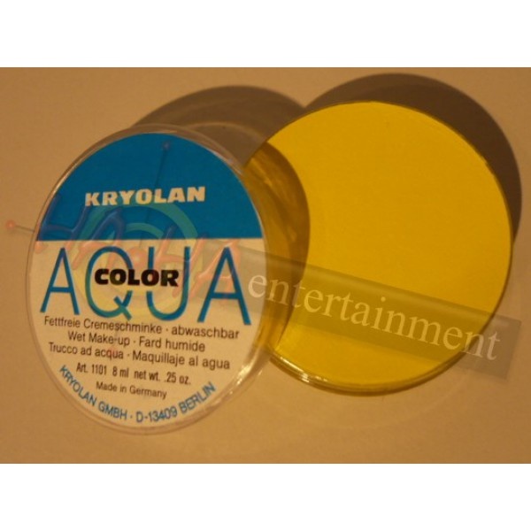 Kryolan - Aqua Color 8ml - Licht Geel - aanbieding