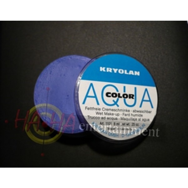 Kryolan - Aqua Color 8ml - Blauw 510 - aanbieding