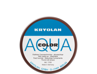 Kryolan - Aqua Color 8ml - Bruin 045 - aanbieding
