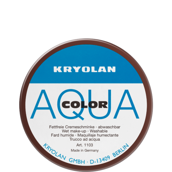 Kryolan - Aqua Color 8ml - Bruin 045 - aanbieding