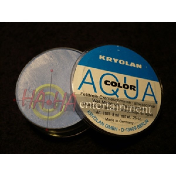 Kryolan - Aqua Color 55ml - Lichtblauw (Blau 1) - aanbieding