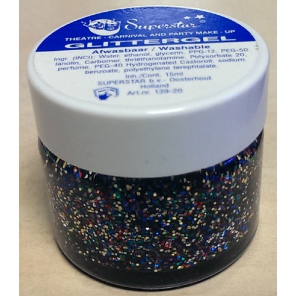 Glittergel - multi kleur
