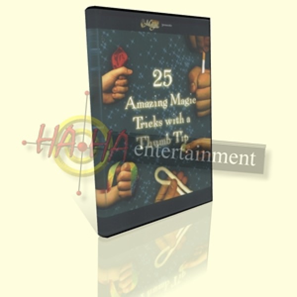 Amazing 25 MagicTricks With a Thumb Tip - DVD