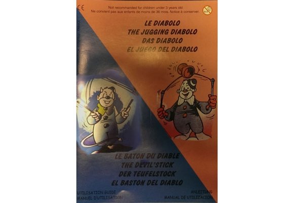 Declic Jongleren Devilsticks/Diabolo - Boek