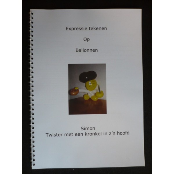 Simon Ballon - Expressie tekenen op ballonnen - Boek