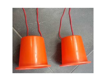 Loopklossen kunststof - Rood