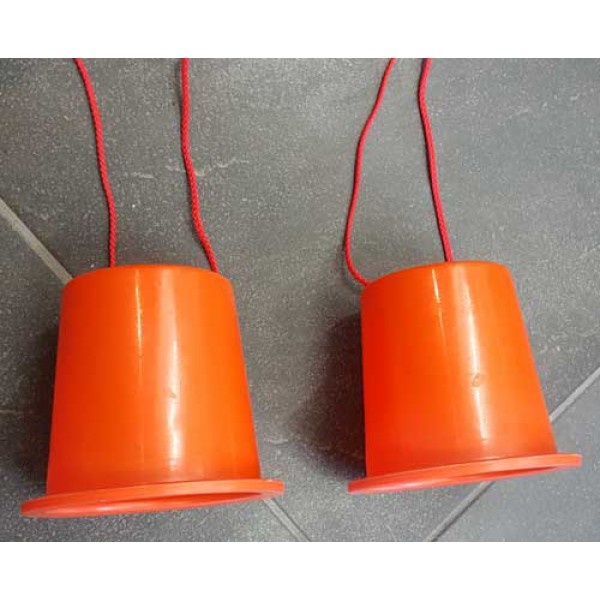 Loopklossen kunststof - Rood