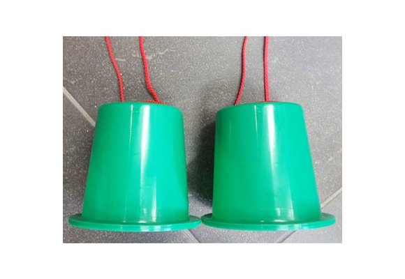 Loopklossen kunststof - Groen