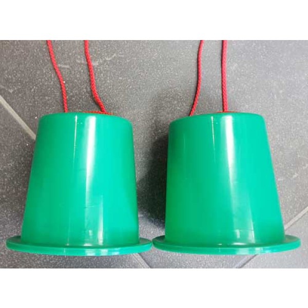 Loopklossen kunststof - Groen