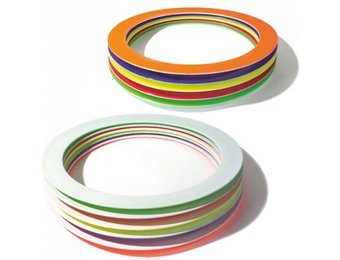 Jongleerring Reverso - Groen/Wit