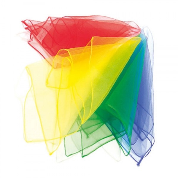 Jongleerdoekje 40x40cm - Groen