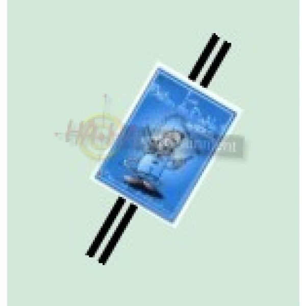 Devilstick controls - Zwart Rubber incl. Boekje