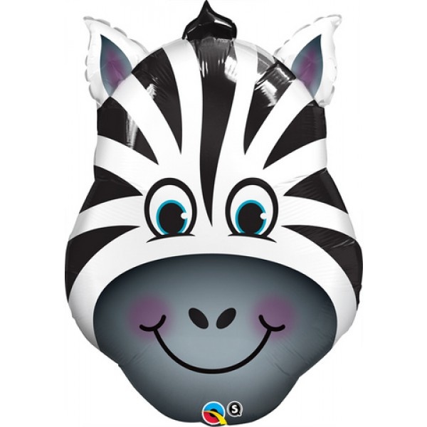 Zany Zebra - 32 inch - Qualatex