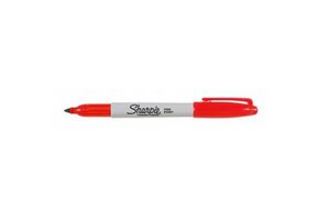 SALE > Sharpie Fine Point Marker - Red