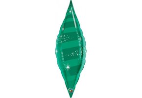 SALE > Taper Swirl Emerald Green - 38 inch - Qualatex