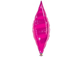 SALE > Taper Swirl Magenta - 38 inch - Qualatex