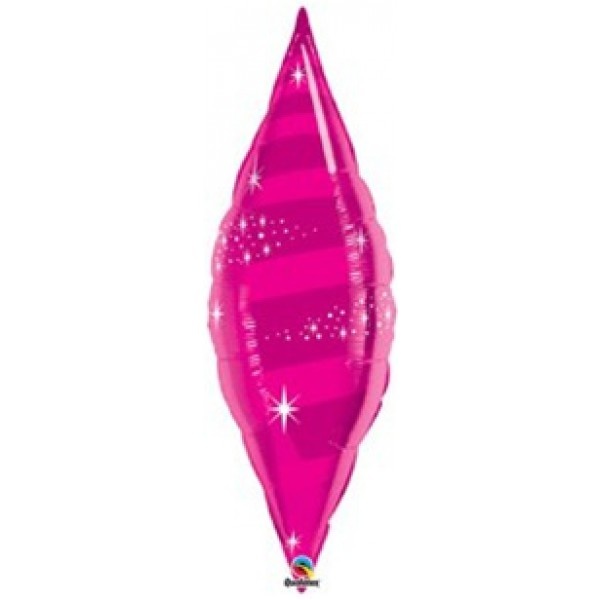 Taper Swirl Magenta - 38 inch - Qualatex - SALE