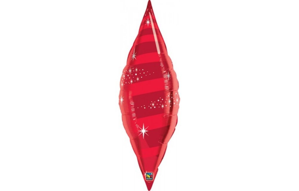 Taper Swirl Ruby Red - 38 inch - Qualatex - SALE