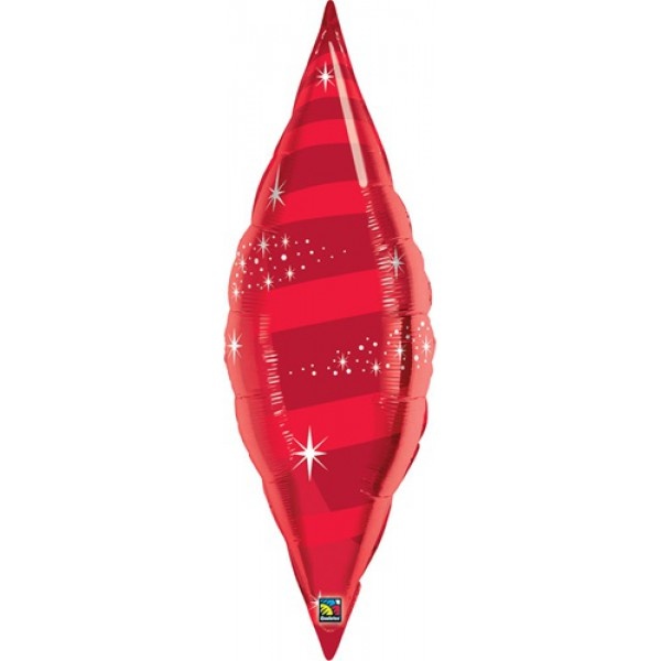 Taper Swirl Ruby Red - 38 inch - Qualatex - SALE