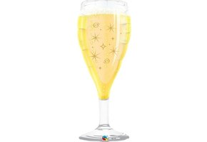 Champagne Bubbly Wine Glass - 39 inch - Qualatex
