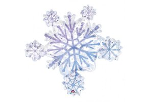 Snowflake Prismatic Shape - A80cm x 75cm