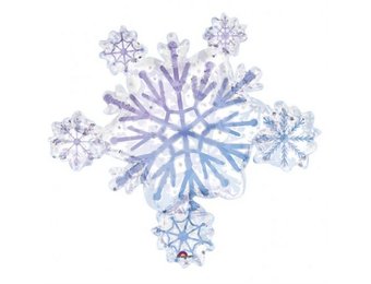 Snowflake Prismatic Shape - A80cm x 75cm