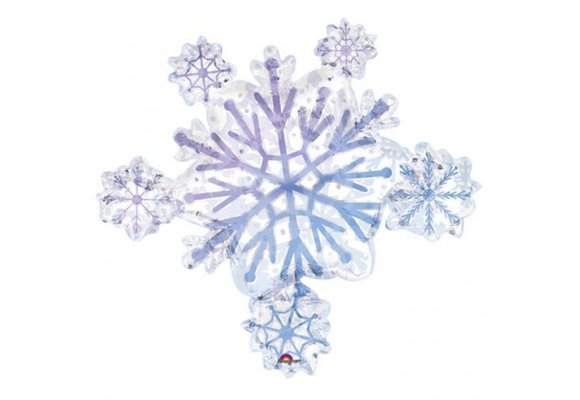 Snowflake Prismatic Shape - 31 inch - Anagram
