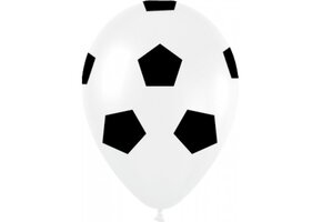 R12 - Voetbal/Soccer Ball - White (005) - 25 pcs
