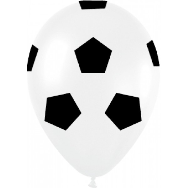 Sempertex 12 inch  - Voetbal/Soccer Ball - White (005)
