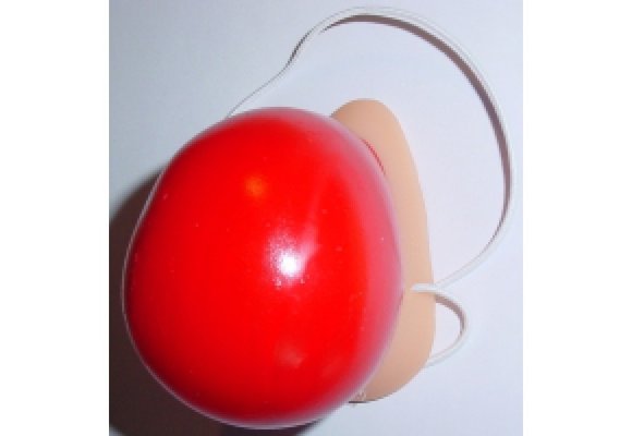 Clownsneus rubber met elastiek groot