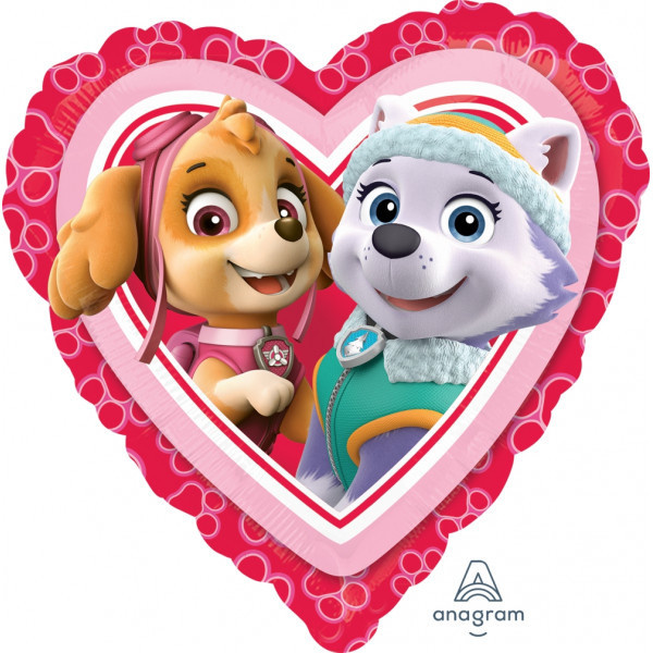 Paw Patrol Heart Love Girl - 18 inch - Anagram
