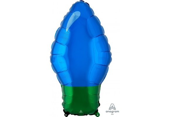SALE > Christmas Light Bulb - Blue - A27cm x 55cm