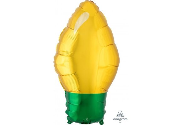Christmas Light Bulb - Yellow - A27cm x 55cm