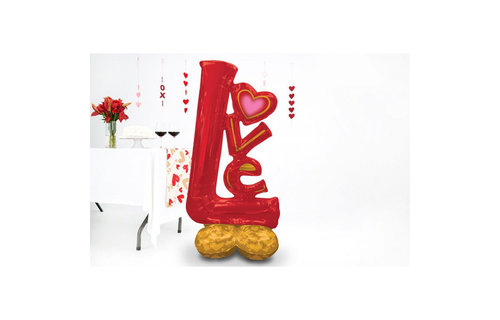 Airloonz - BIG LOVE Red - 73x147cm - Anagram