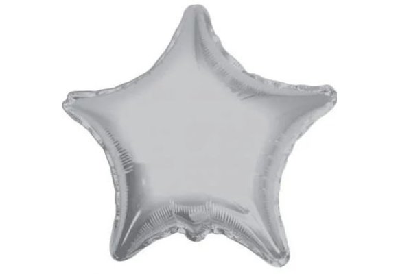 Star - Silver - 18 inch - Kaleidoscope