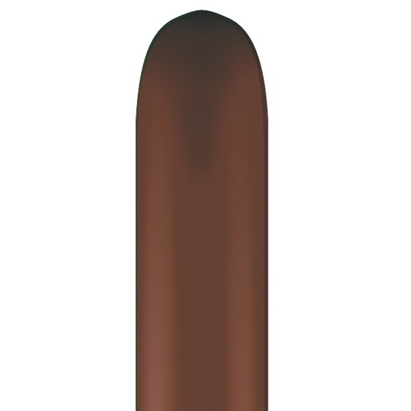 SALE > 160 Qualatex- Chocolate Brown - 100 stuks