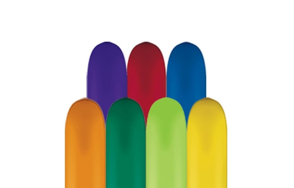 260 Qualatex - Carnival Asortiment - 100 Stuks