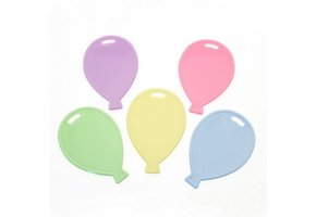 Balloon Weights - Balloons - Pastel - 10 Gr. - 50 stuks
