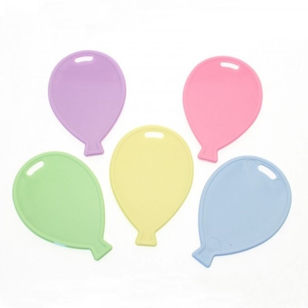 Balloon Weights - Balloons - Pastel - 10 Gr. - 50 stuks