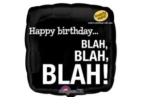 SALE > Smart - Another Birthday Blah - 18 inch.