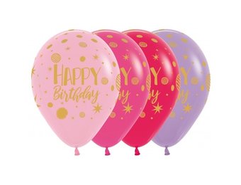 R12 - Happy Birthday - Sparkles Party - 25 Stuks