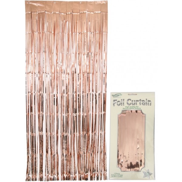 Folie Gordijn - Metallic Rose Gold - 0.9m x 2.40m