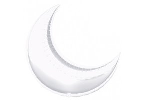 Crescent Moon - Silver A17"