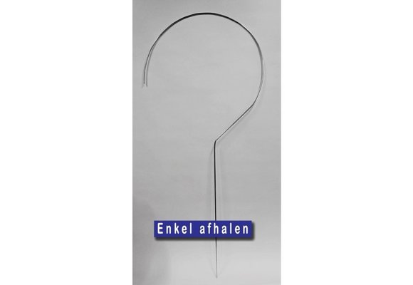 FRAME- Aluminium Question Mark - ENKEL AFHALEN