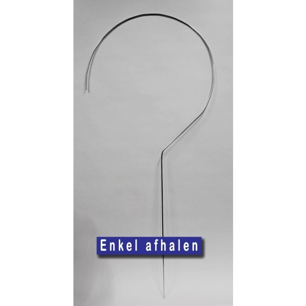 FRAME- Aluminium Question Mark - ENKEL AFHALEN