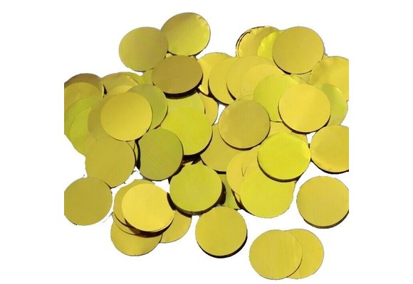 Confetti 15mm - Metallic Gold - 100gr