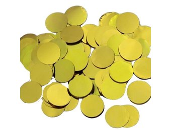 Confetti 25mm - Metallic Gold - 100 gram