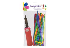 260 - Professional Balloon Kit - Pump - 30 Stuks