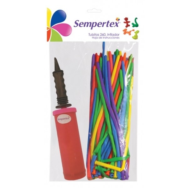 260 - Professional Balloon Kit - Pump - 30 Stuks